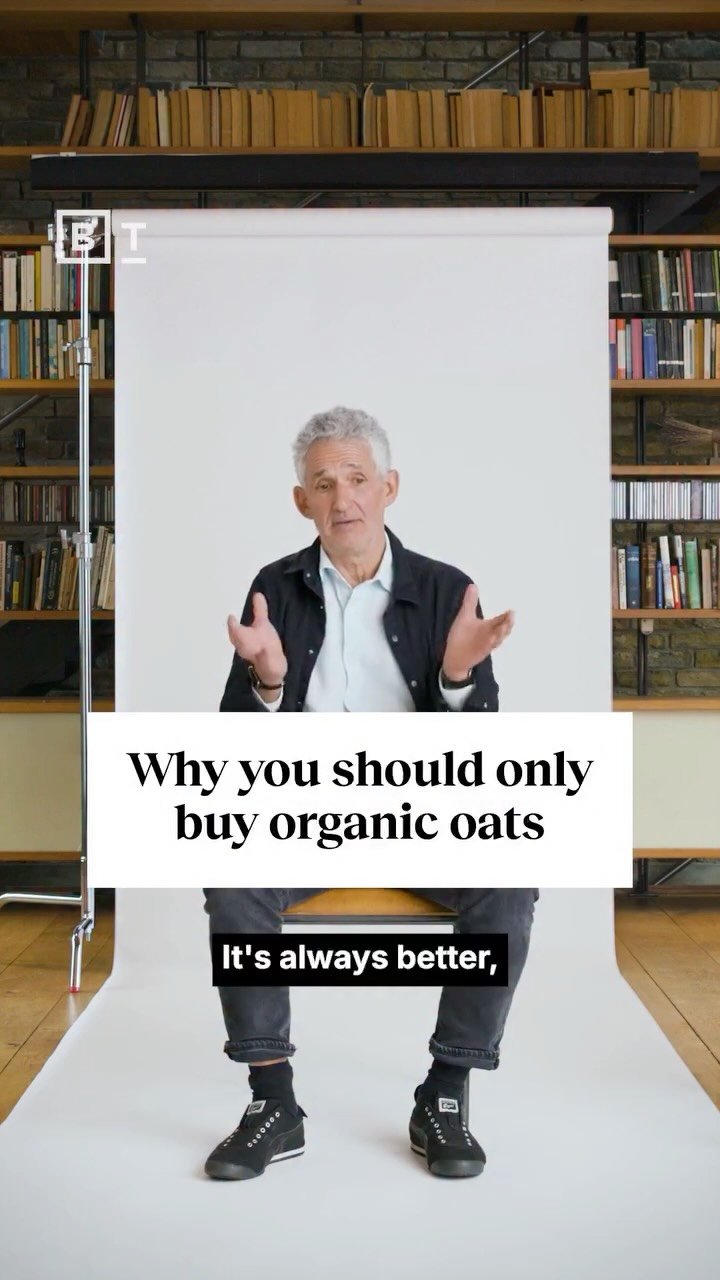 tim.spector 게시물 이미지: Why you should only buy organic oats | Tim Spector