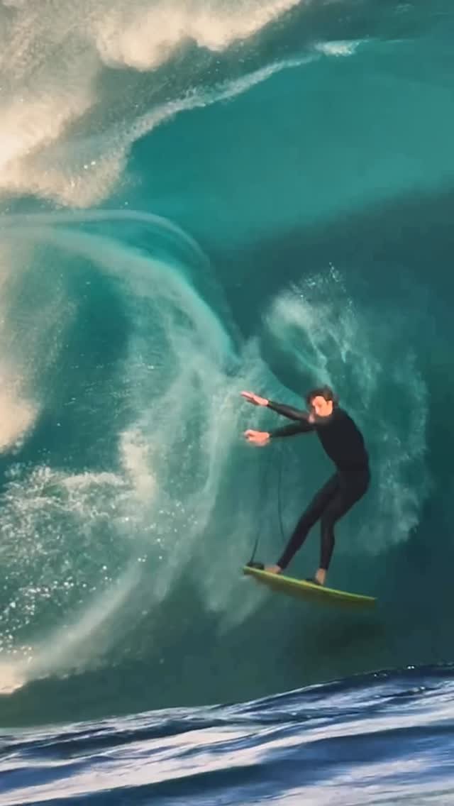 tim_bonython_swellchasers 게시물 이미지: Not quiet Teahupoo. @mattdunsmore_ #theleft