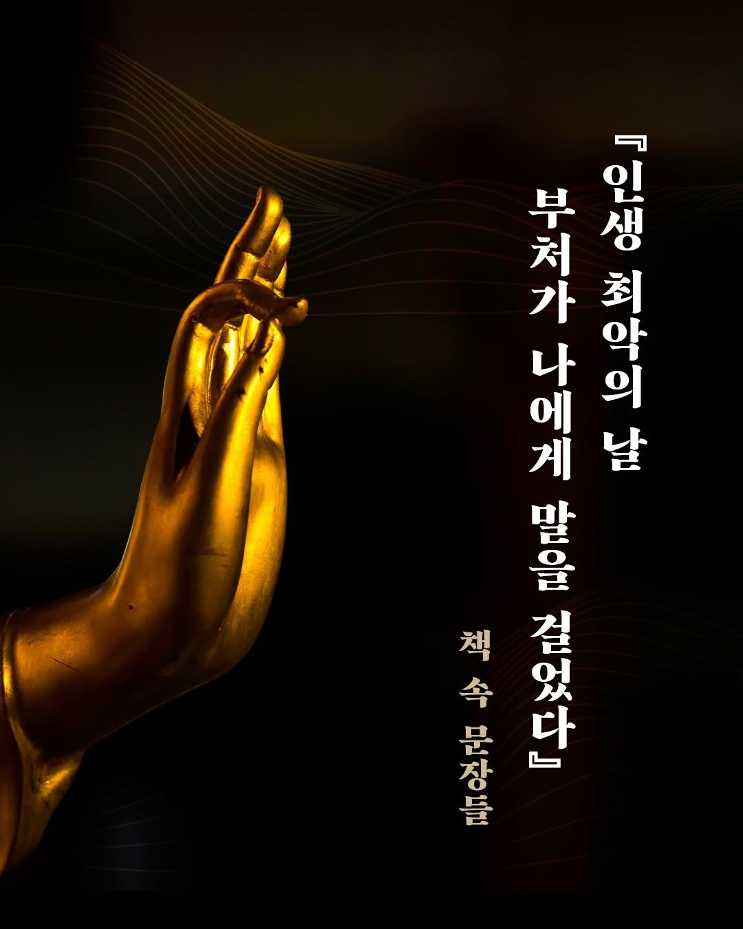 tiramisu_thebook 게시물 이미지: 🪷
‘부처님 오신 날’을 맞이하여 『인생 최악의 날 부처가 나에게 말을 걸었다』 속...