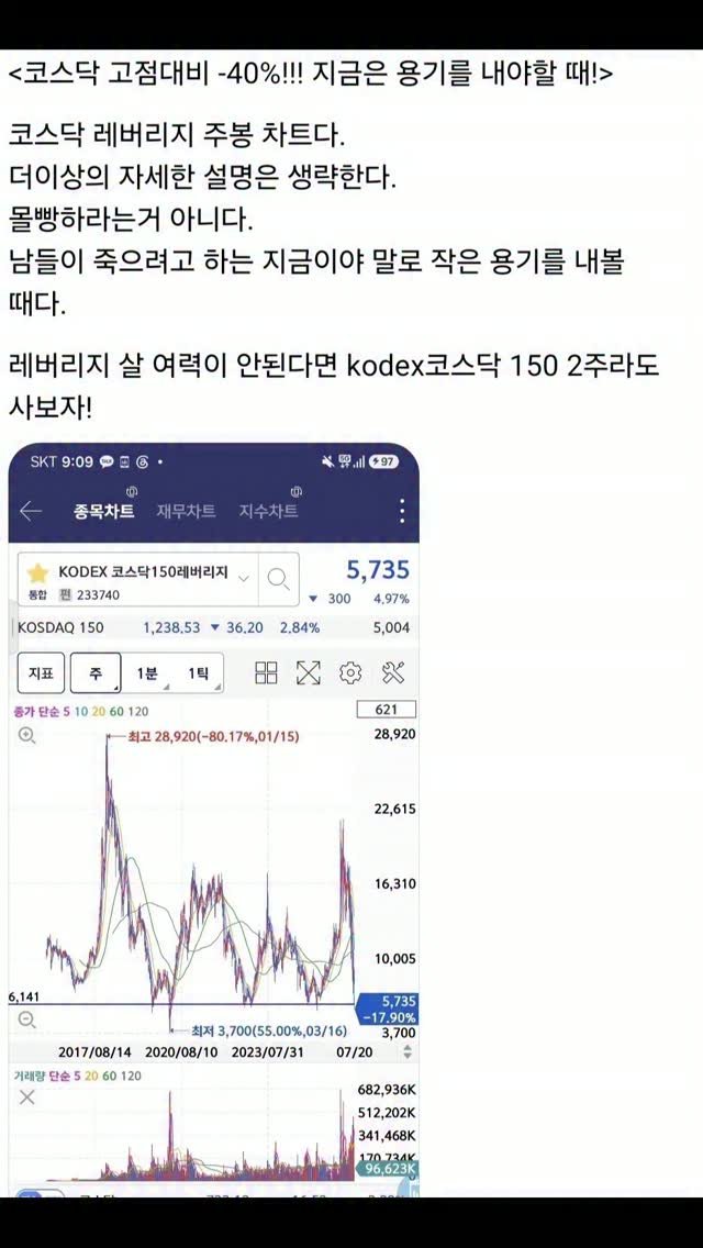 titan.nextdoor 게시물 이미지: 지금 필요한 건 뭐다? 용기!