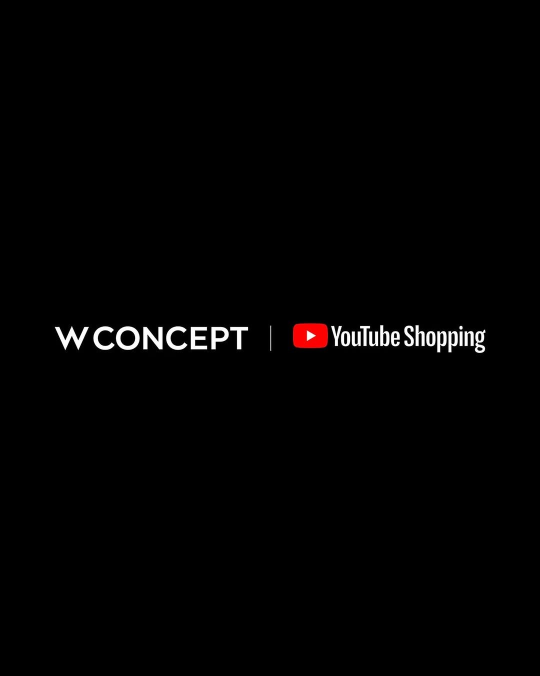Photo shared by 토비 | TOBE on April 23, 2026 tagging @youtubekorea, and @wconceptkorea. May be a graphic of poster and text that says 'WCONCEPT YouTube YouTubeShopping Shopping'.