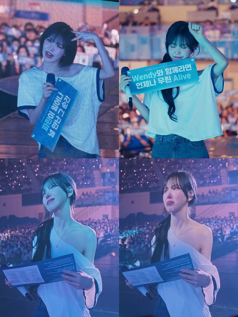 Photo by Wendy on October 04, 2025. May be an image of 4 people, bangs, poster, top, concert and text.