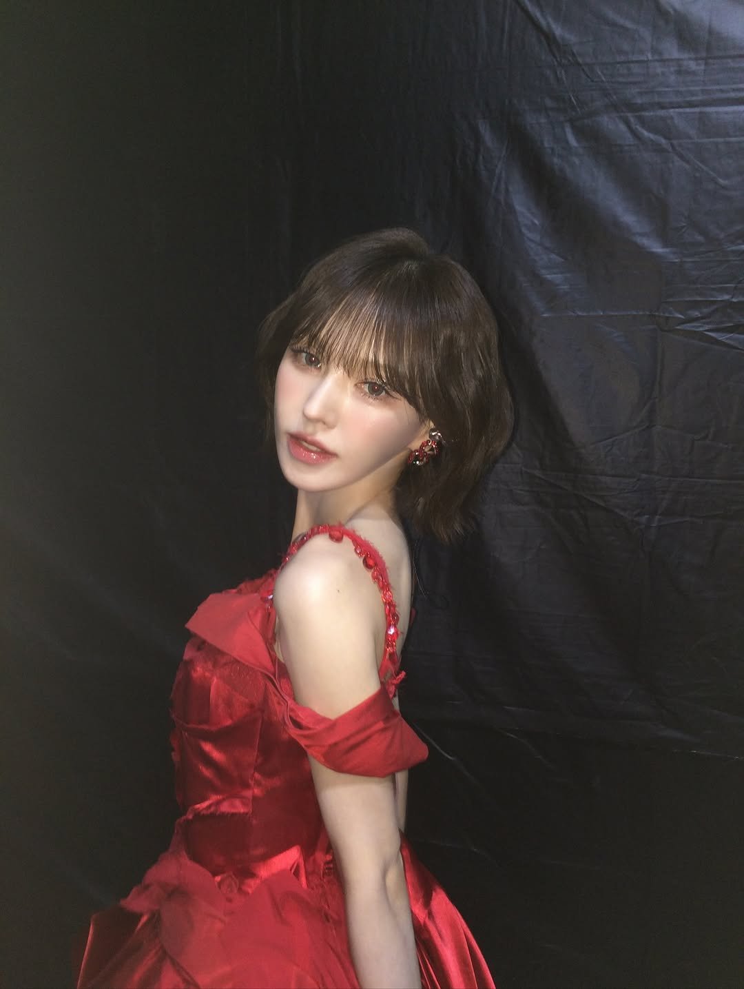 Photo by Wendy on October 12, 2025. May be an image of one or more people, hair, costume, dress and text.