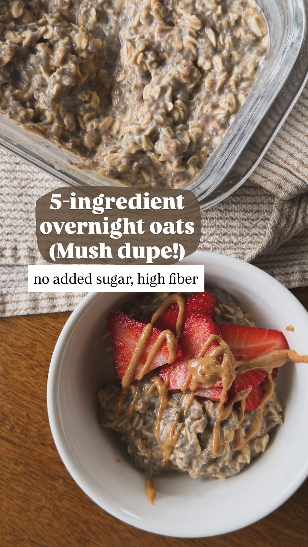 toddlerdietitiantiff 게시물 이미지: Anyone else love Mush overnight oats?!🙂‍↔️🤎...