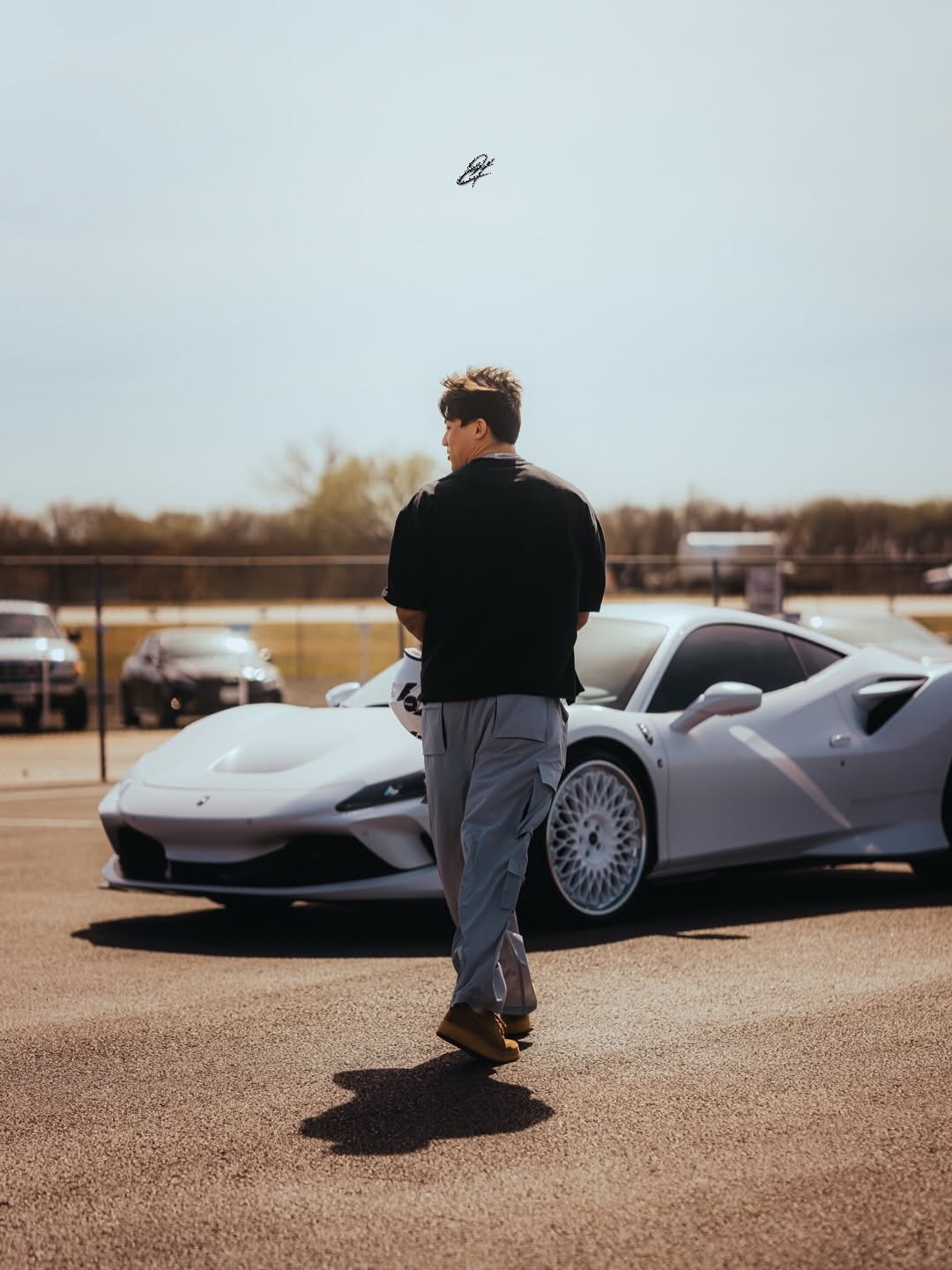 Photo by TOGI on February 25, 2026. May be an image of roadster, wheel, race car, road and text.