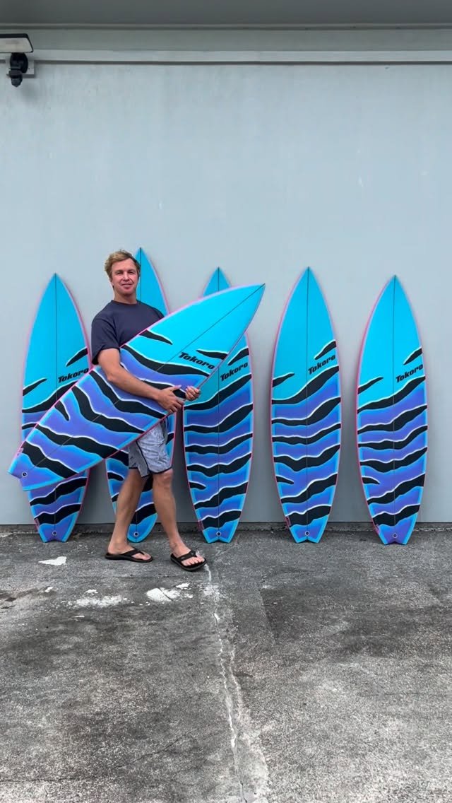 tokorosurfboards 게시물 이미지: @whoisjob picking up his summer quiver!!...