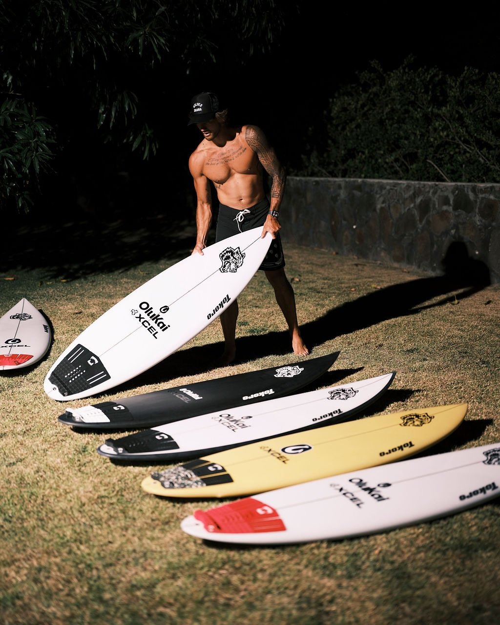 Photo shared by Zeke Lau on May 17, 2025 tagging @mattkuji, and @tokorosurfboards.