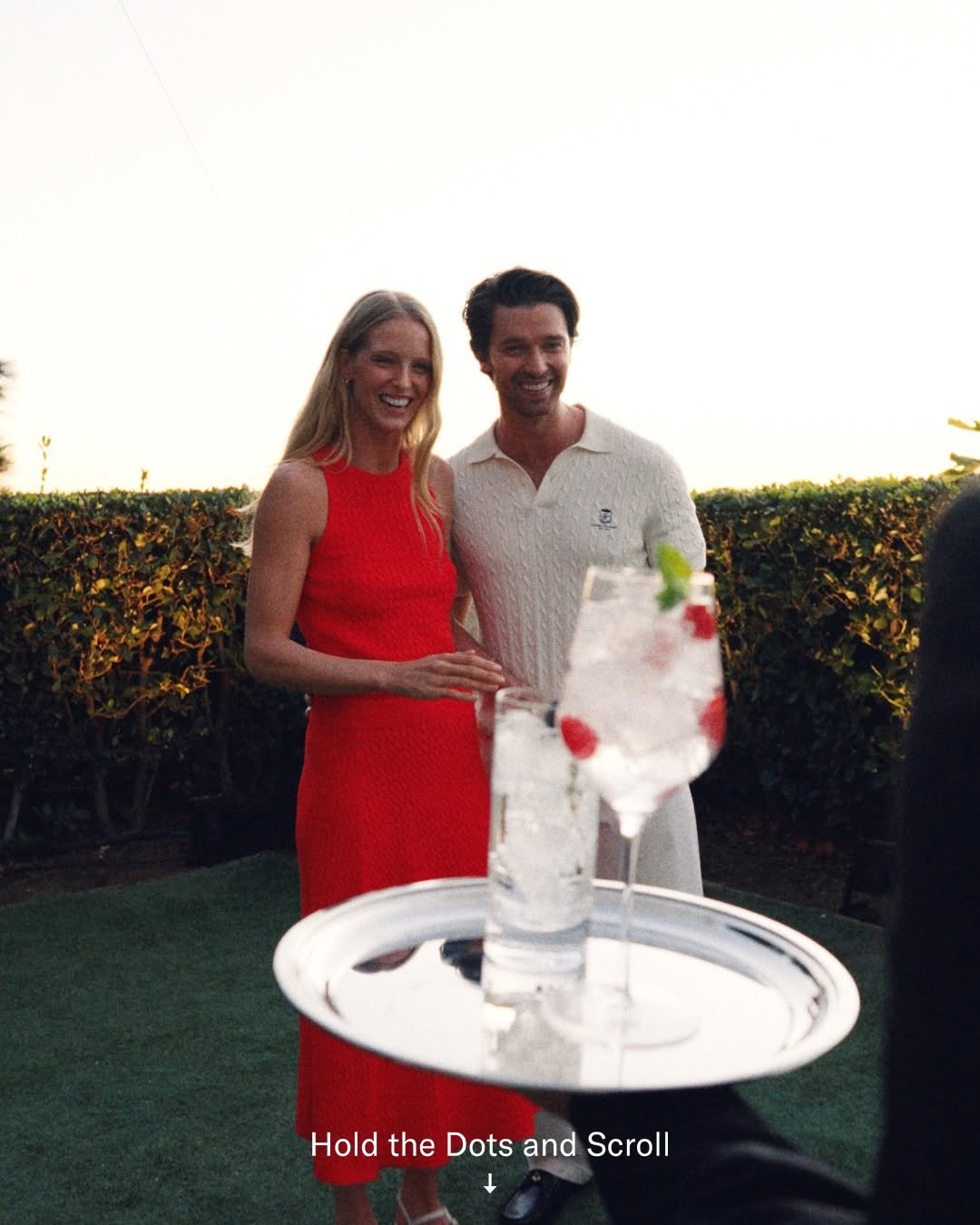 Photo shared by Tommy Hilfiger on March 25, 2026 tagging @patrickschwarzenegger, and @abbychampion. May be an image of drink, cocktail shaker and text.