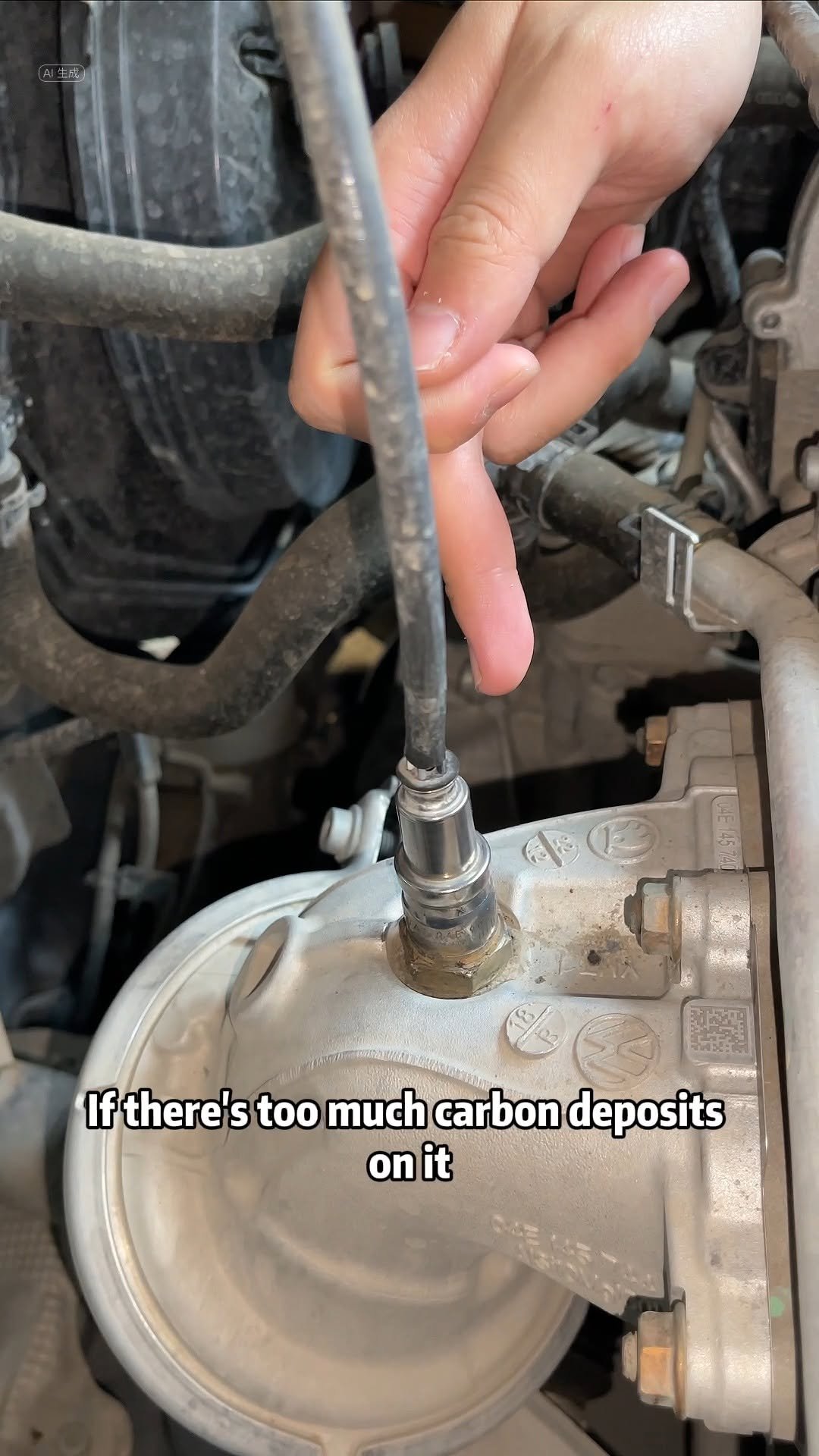 tonggeshuoche 게시물 이미지: The check engine light is on, why?#car