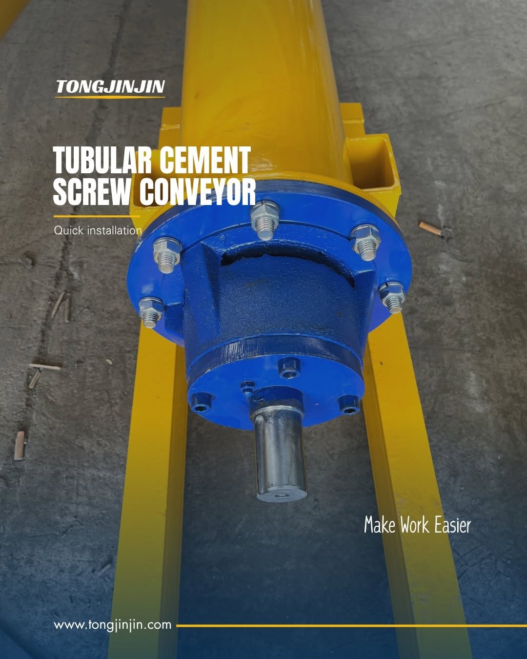 tongjinjin_machinery 게시물 이미지: ✨ TUBULAR CEMENT SCREW CONVEYOR ✨
Engineered...