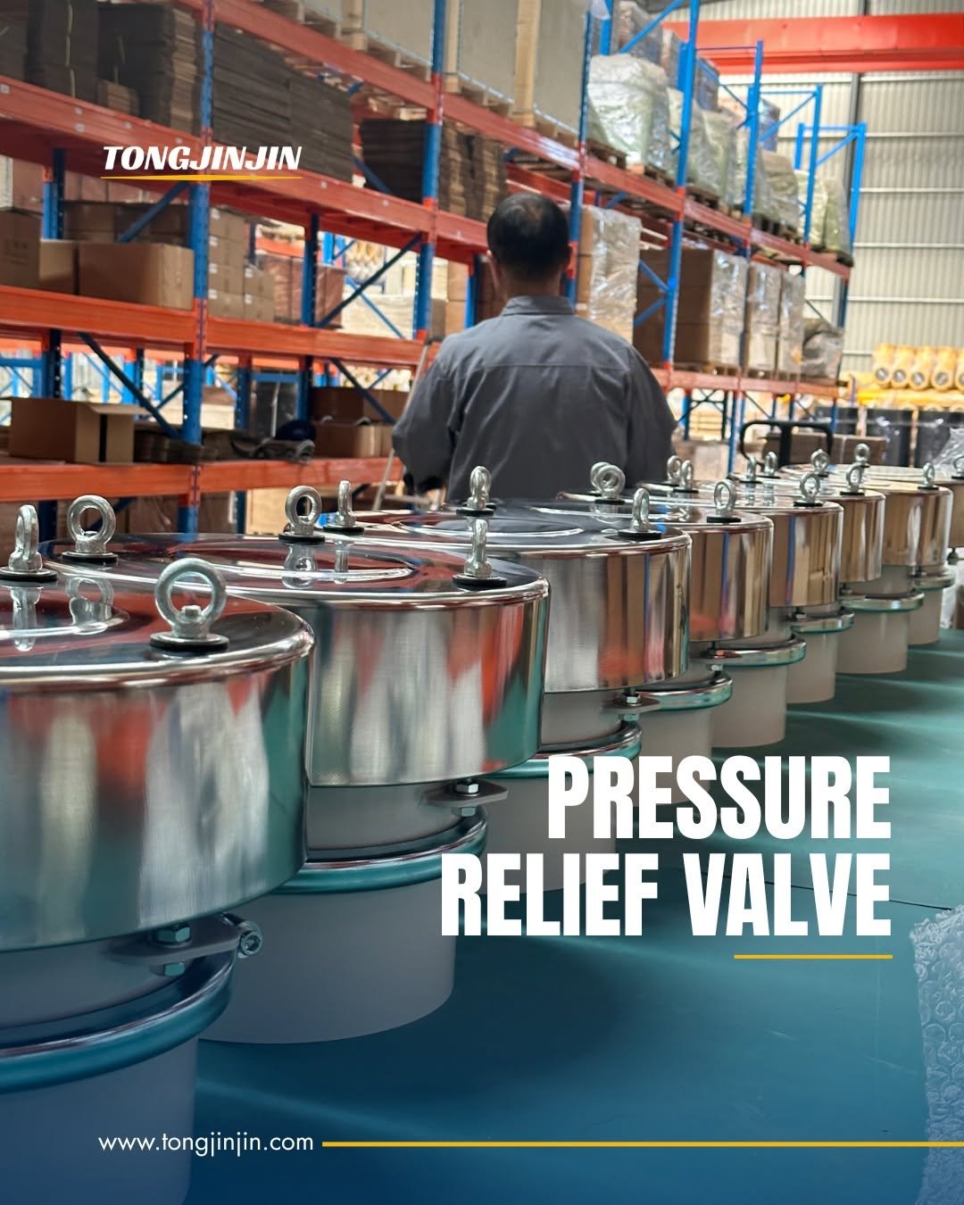 Photo by TongJinJin on April 23, 2026. May be an image of text that says 'TONGJINJIN ব Ccoo PRESSURE RELIEF VALVE www.tongjinjin.com'.