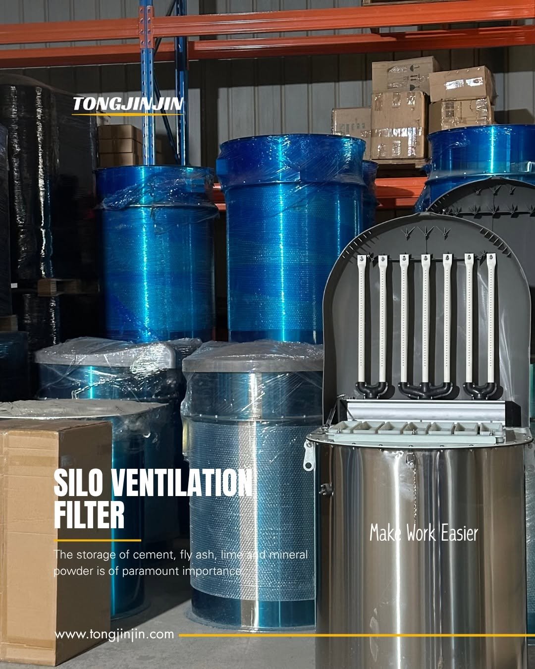 tongjinjin_machinery 게시물 이미지: ✨ SILO VENTILATION SYSTEM ✨
Proper storage of...