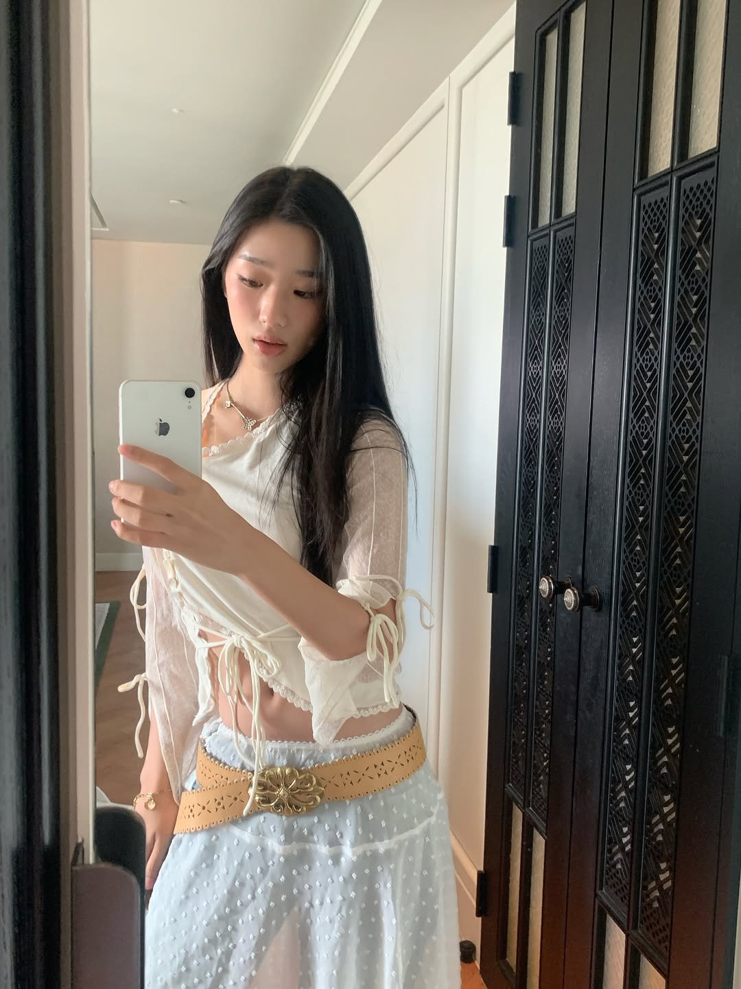 Photo by ตู / t u on November 02, 2025. May be a selfie of one or more people, hair and text.