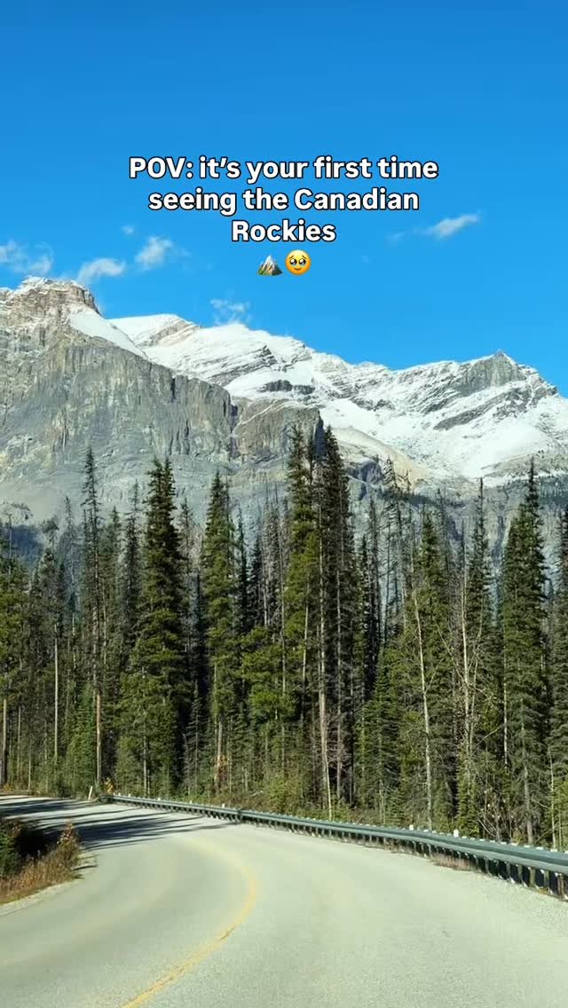 travel 게시물 이미지: The Canadian Rockies span over 1,000 miles...