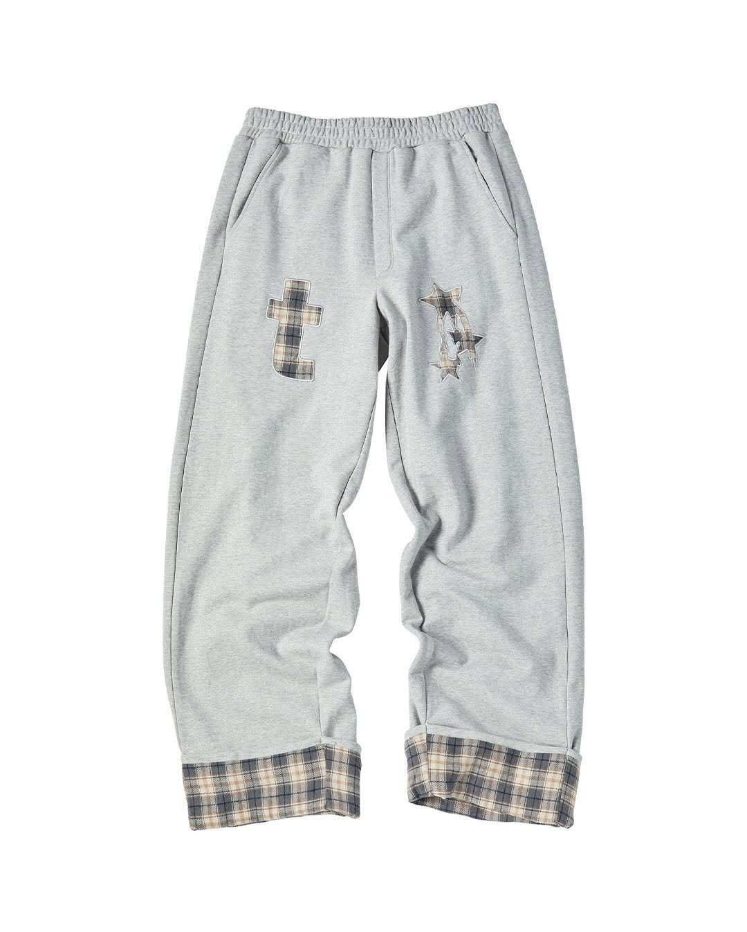 travel_liveincomfort 게시물 이미지: _
【TRAVEL 26SPRING】
CHECK ROLL UP SWEAT PANTS