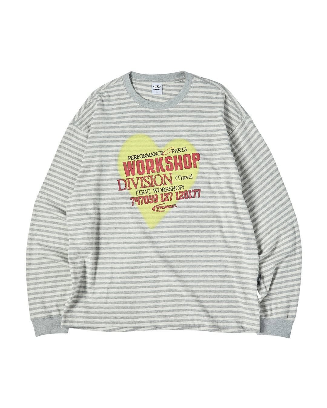 travel_liveincomfort 게시물 이미지: _
【TRAVEL 26SPRING】
SPRAY HEART STRIPE LONG SLEEVE