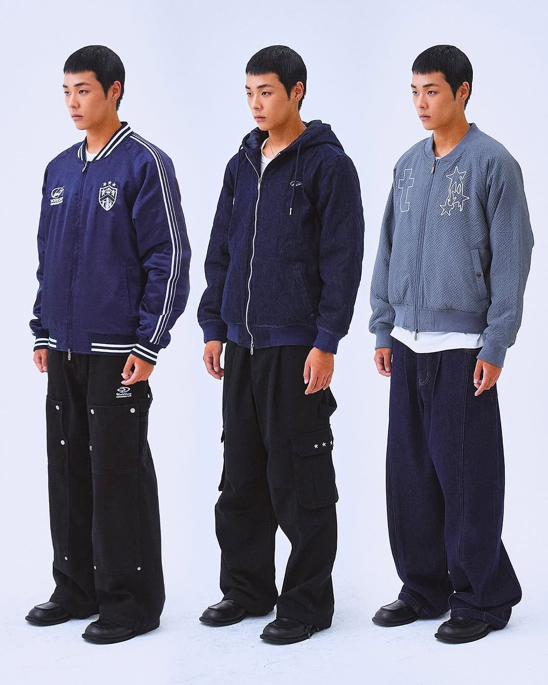 Photo by 트래블 공식 인스타그램 TRAVEL on November 28, 2025. May be an image of sweatpants, fleece, sportswear, sweatsuit, parka and text.