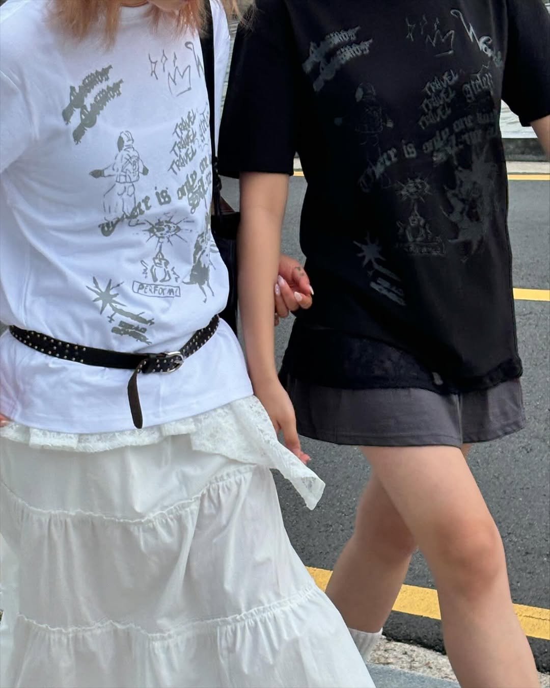 Photo by 트래블 공식 인스타그램 TRAVEL on July 17, 2025. May be an image of miniskirt and text.