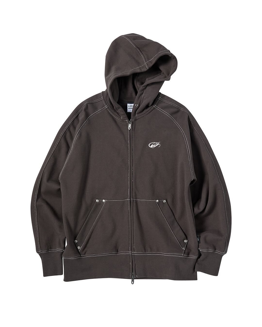 travel_liveincomfort 게시물 이미지: _
【TRAVEL 26SPRING】
STITCH RAGLAN HOOD ZIP UP