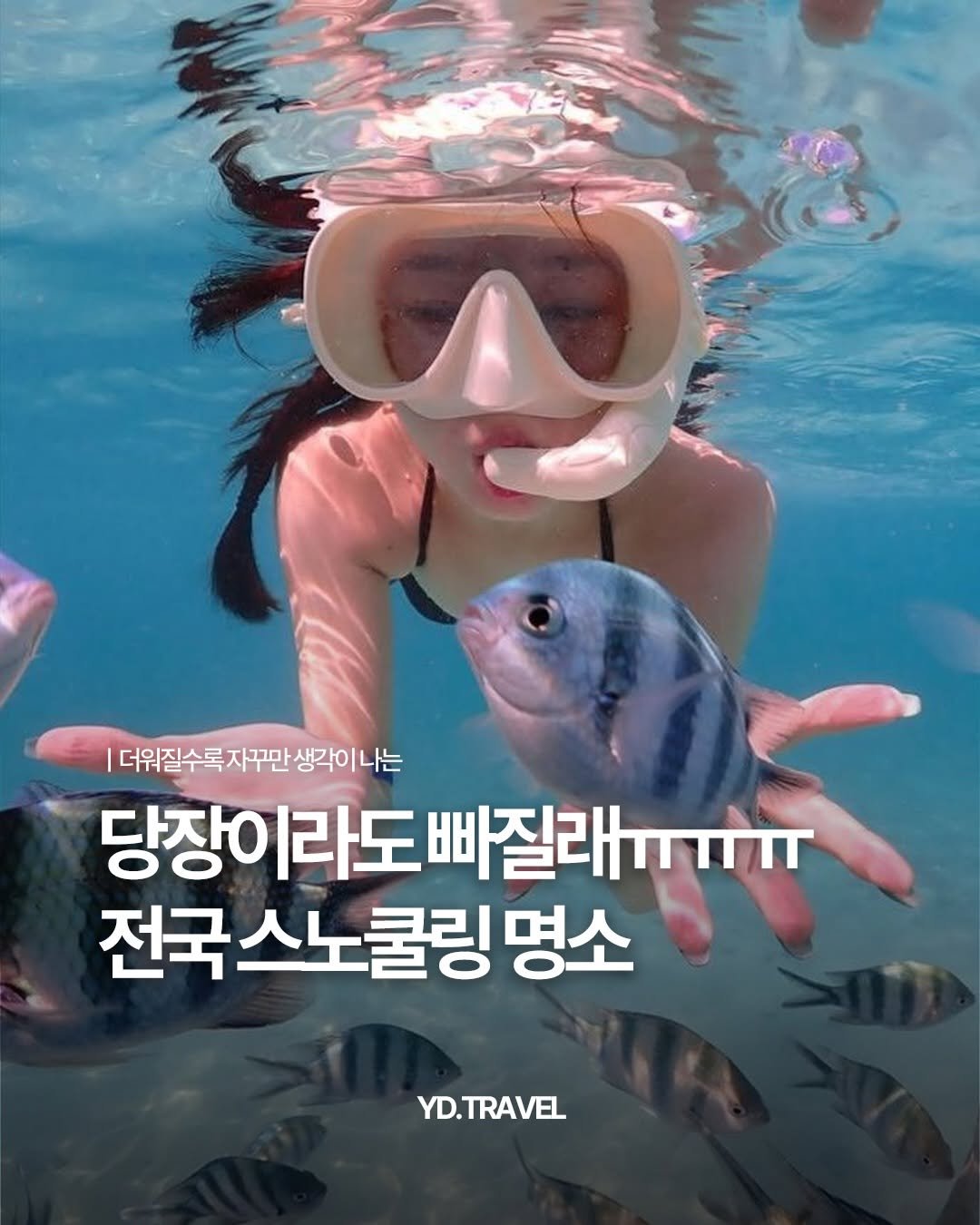 travelmenu1 게시물 이미지: 더워질수록 바다에 빠지고 싶다는 생각
나만 하는 거 아니지??

여름 물놀이를 더욱...