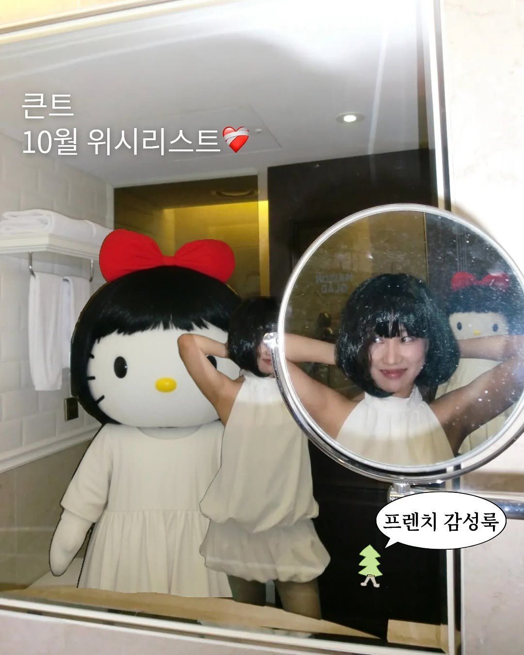 Photo by TREND READER 트리 on October 16, 2025. May be an image of text that says '큰트 10월 위시리스트 프렌치감성룩 프렌치 감성룩 美'.