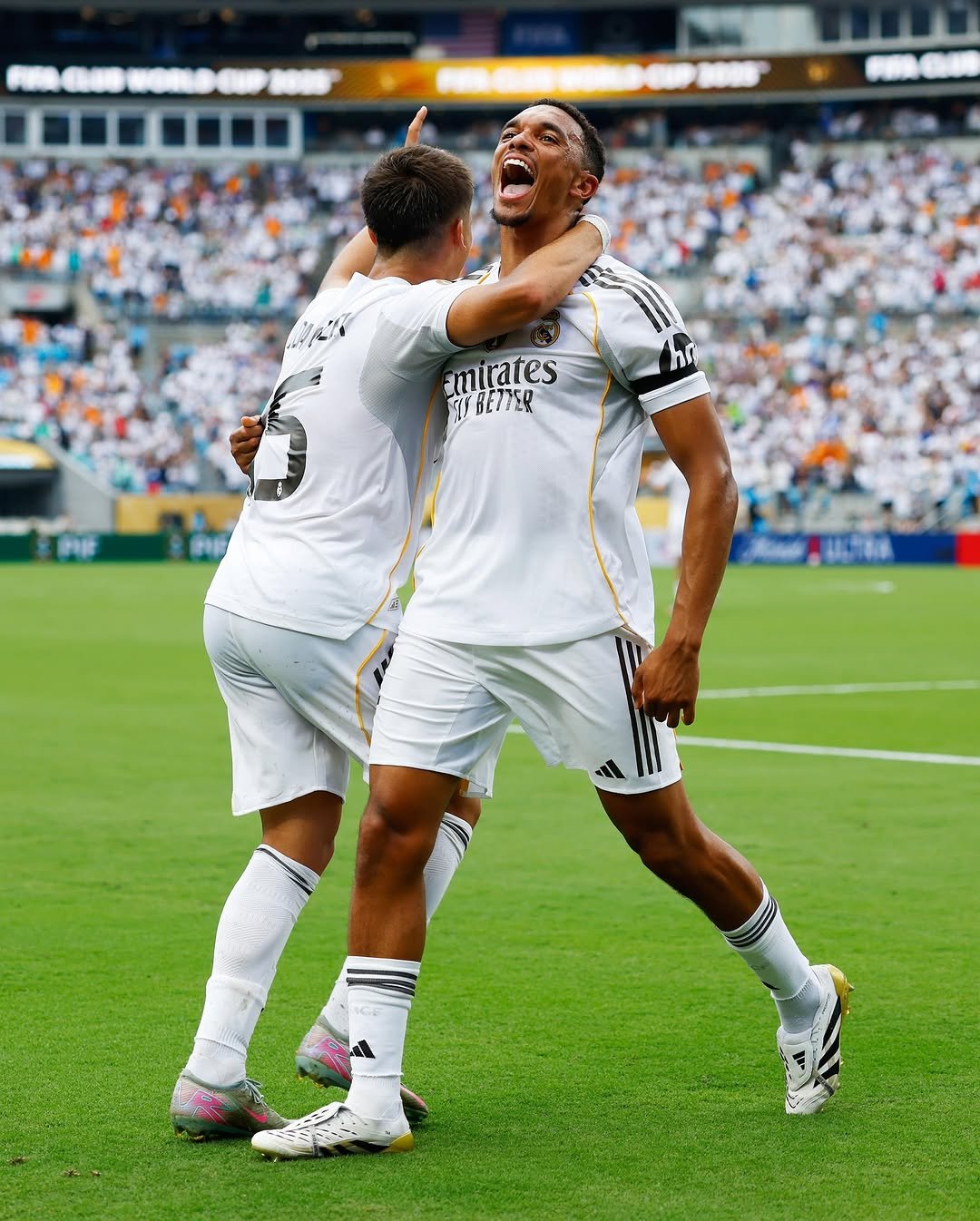 Photo shared by Trent Alexander-Arnold on June 22, 2025 tagging @realmadrid, and @ardaguler.