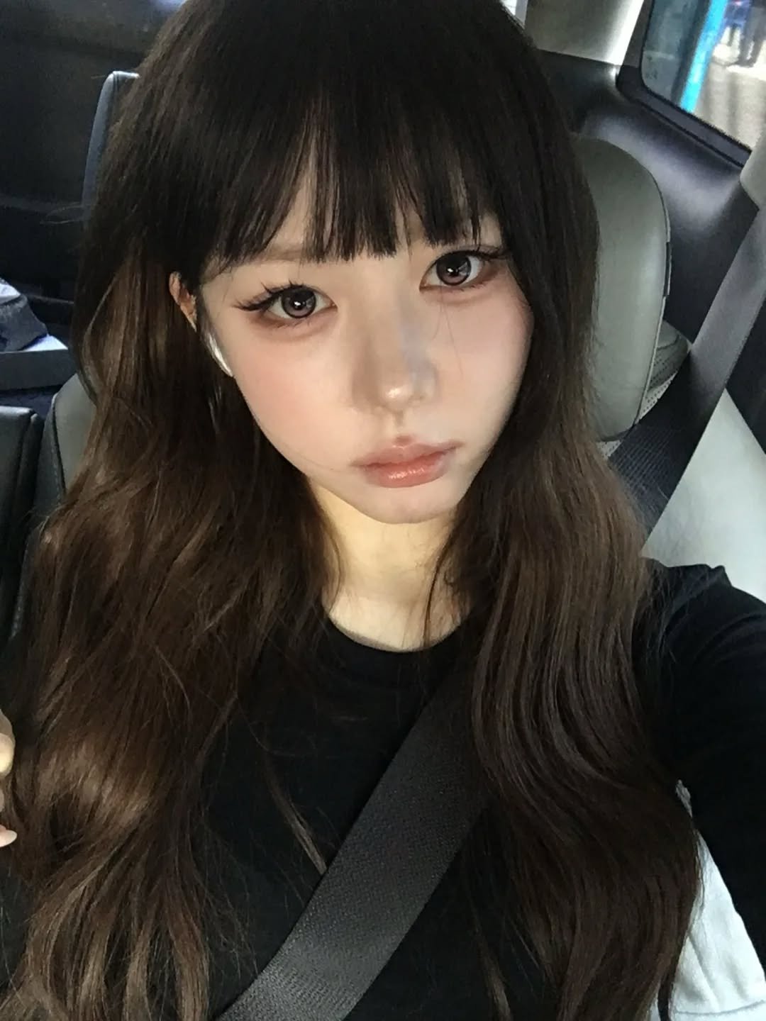 Photo shared by tripleS HOUSE on March 30, 2026 tagging @triplescosmos. May be a selfie of one or more people, long hair and text.