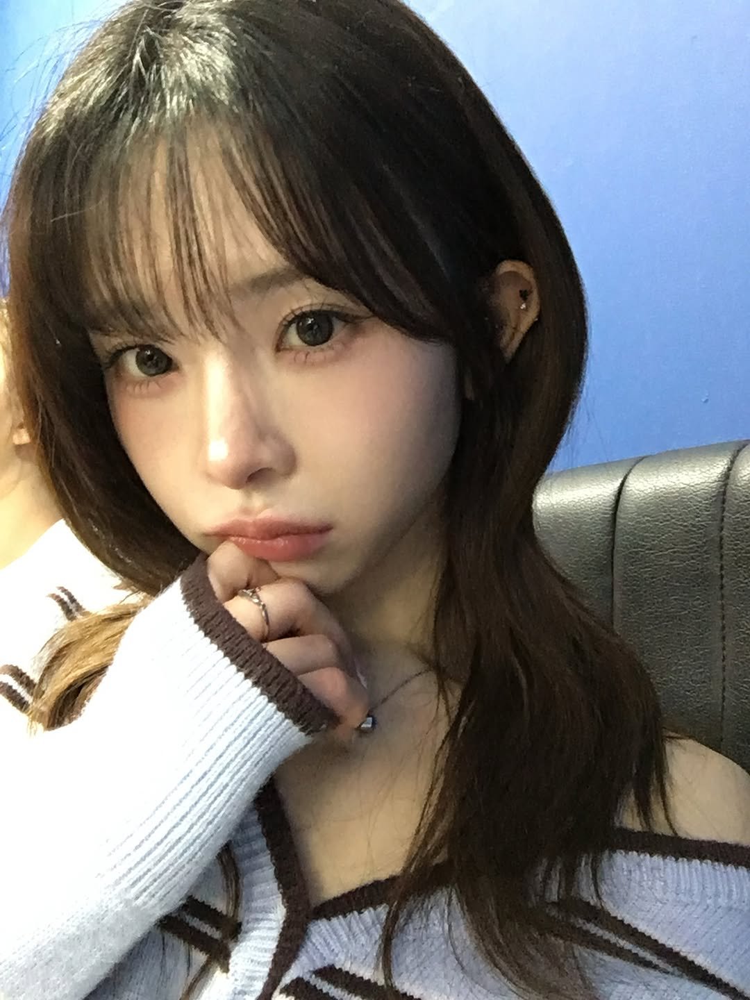 Photo by tripleS official on March 27, 2026. May be an image of one or more people, hair, top and text.