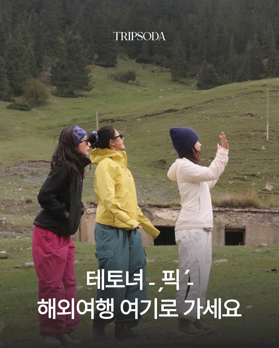 tripsoda_official 게시물 이미지: 테토녀들이 선택한 여행지 ⋆⁺₊

1위는 키르기스스탄ˎˊ˗
눈이 와도 말을...