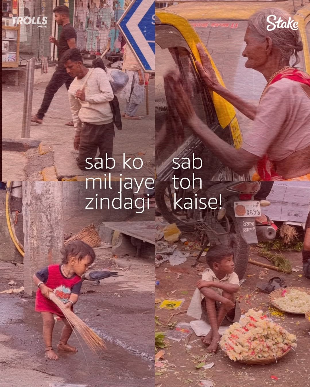 Photo by Trolls Official on April 28, 2026. May be a meme of one or more people, bread, poster and text.