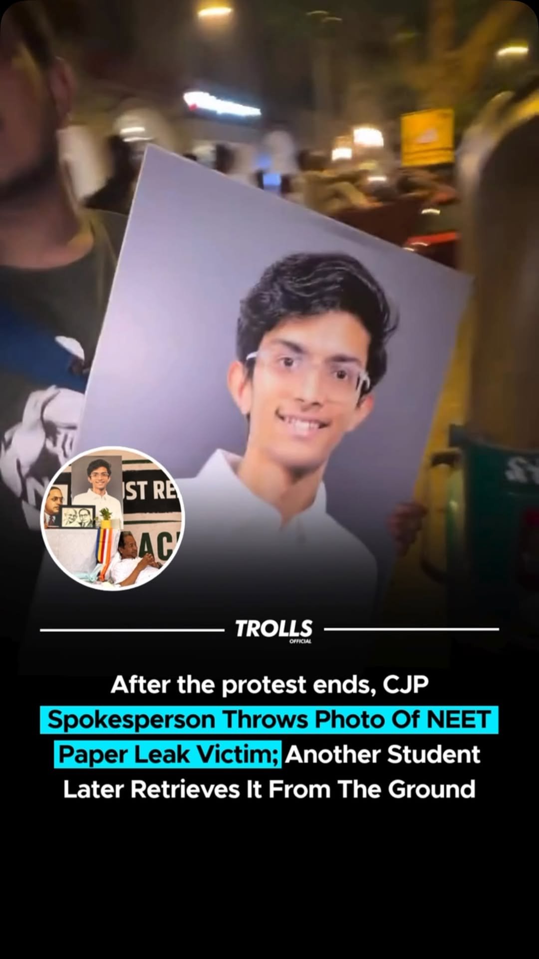 trolls_official 게시물 이미지: After the protest concluded, a CJP...