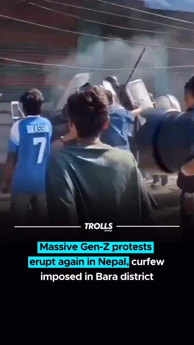 trolls_official 게시물 이미지: V!olence broke out in Nepal’s Bara district...