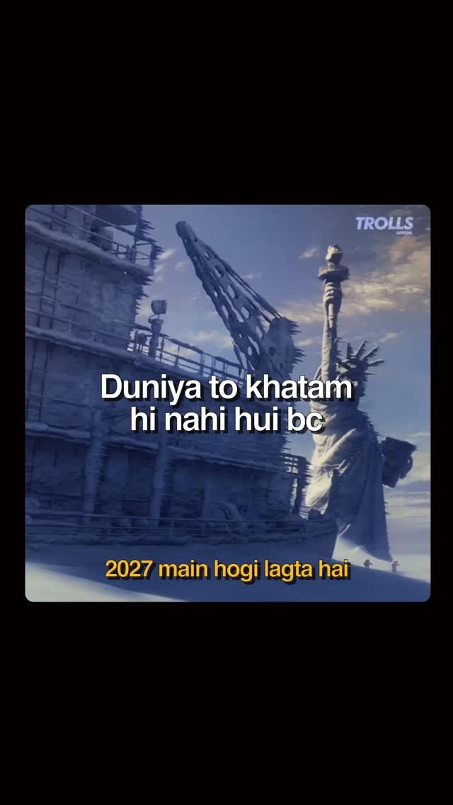 trolls_official 게시물 이미지: Budhe ne puri duniya ka kaat diya 😭😭😭