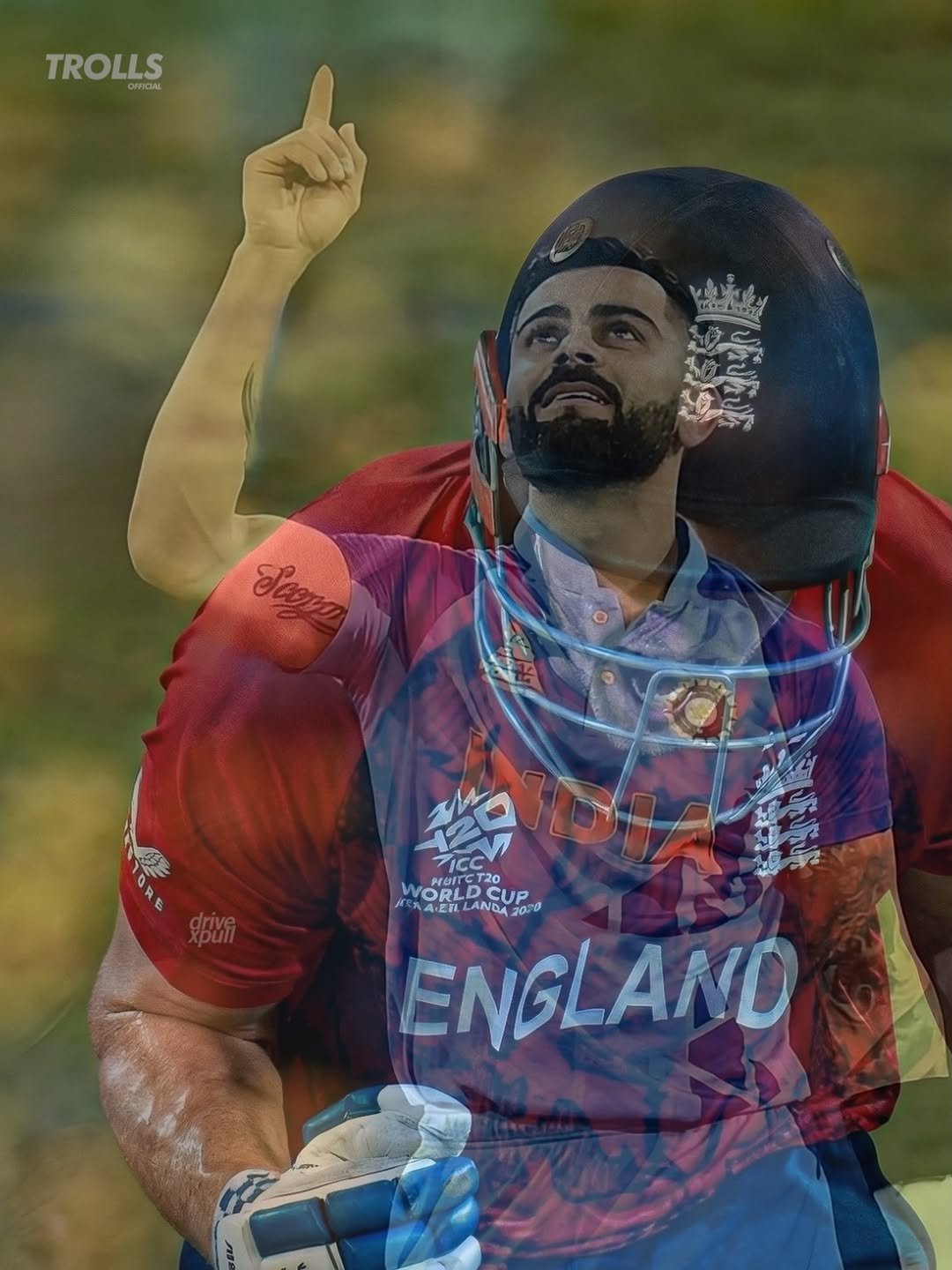 Photo by Trolls Official on February 24, 2026. May be an image of cricket and text.