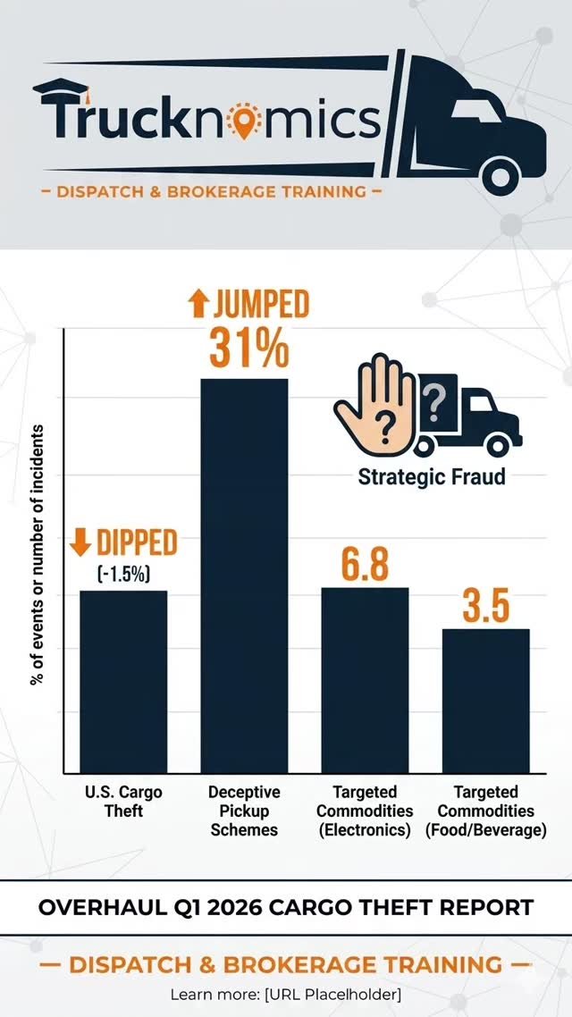 truck_nomics 게시물 이미지: HIGH ALERT!! Cargo theft is evolving. Are you...