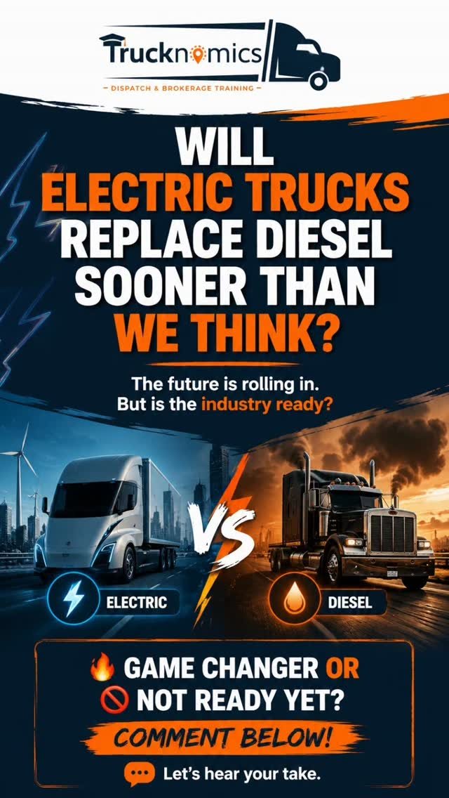 truck_nomics 게시물 이미지: Could Electric Trucks Destroy Small Carriers?
...