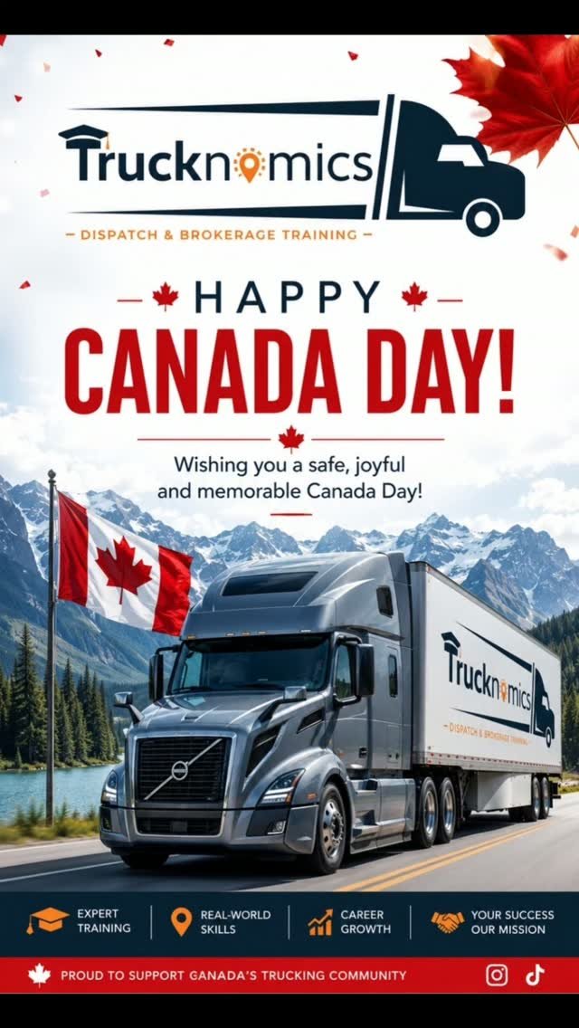 truck_nomics 게시물 이미지: Happy Canada Day from Trucknomics! 🍁🚛

Today...