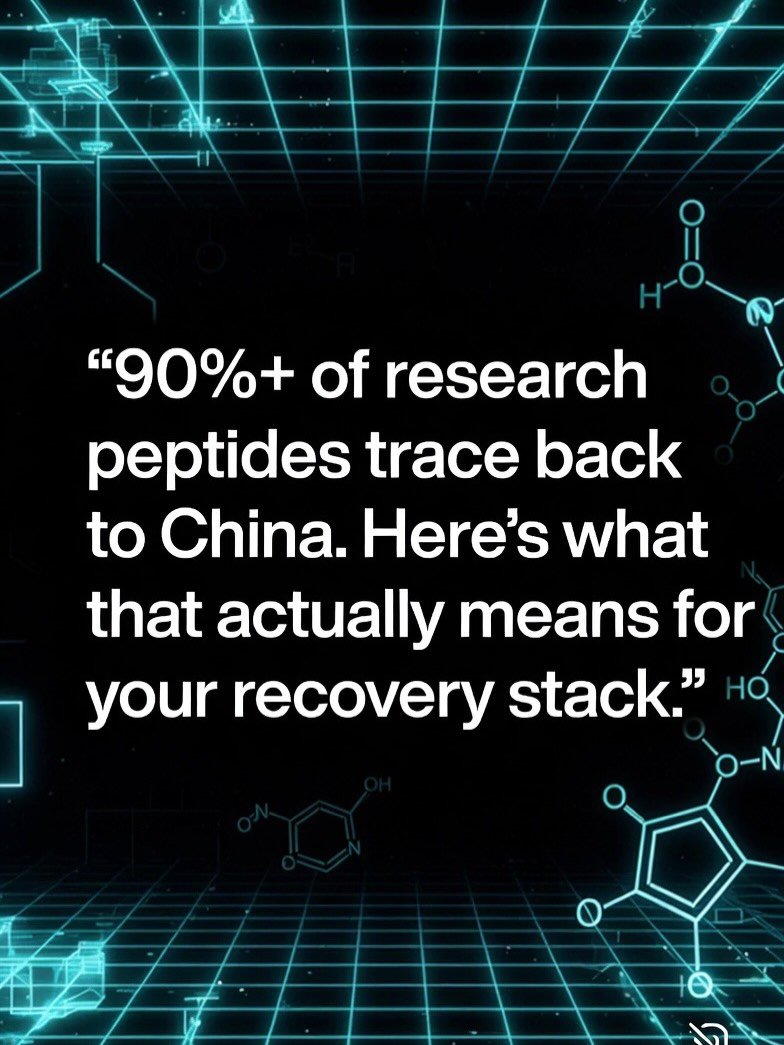 truthful_health 게시물 이미지: Peptides from China aren’t automatically bad…...