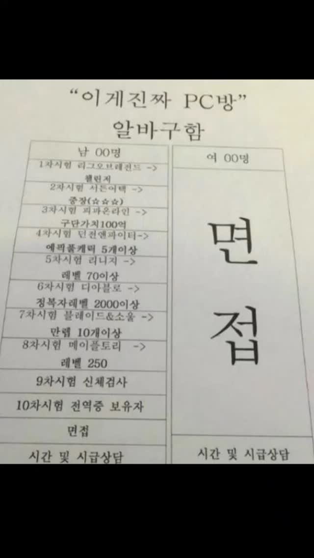 ttermuck_ 게시물 이미지: 옛날 피시방 알바 남자가 하기어려웠던 이유.jpg