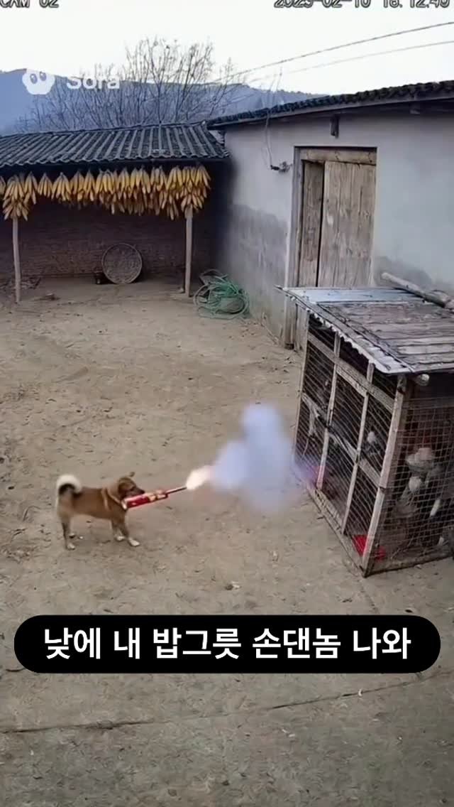 ttok_tv 게시물 이미지: 낮에 내 밥그릇 손댄놈 나와 빨리나와 #ㅋㅋㅋ#웃긴짤 #유머 #reels...