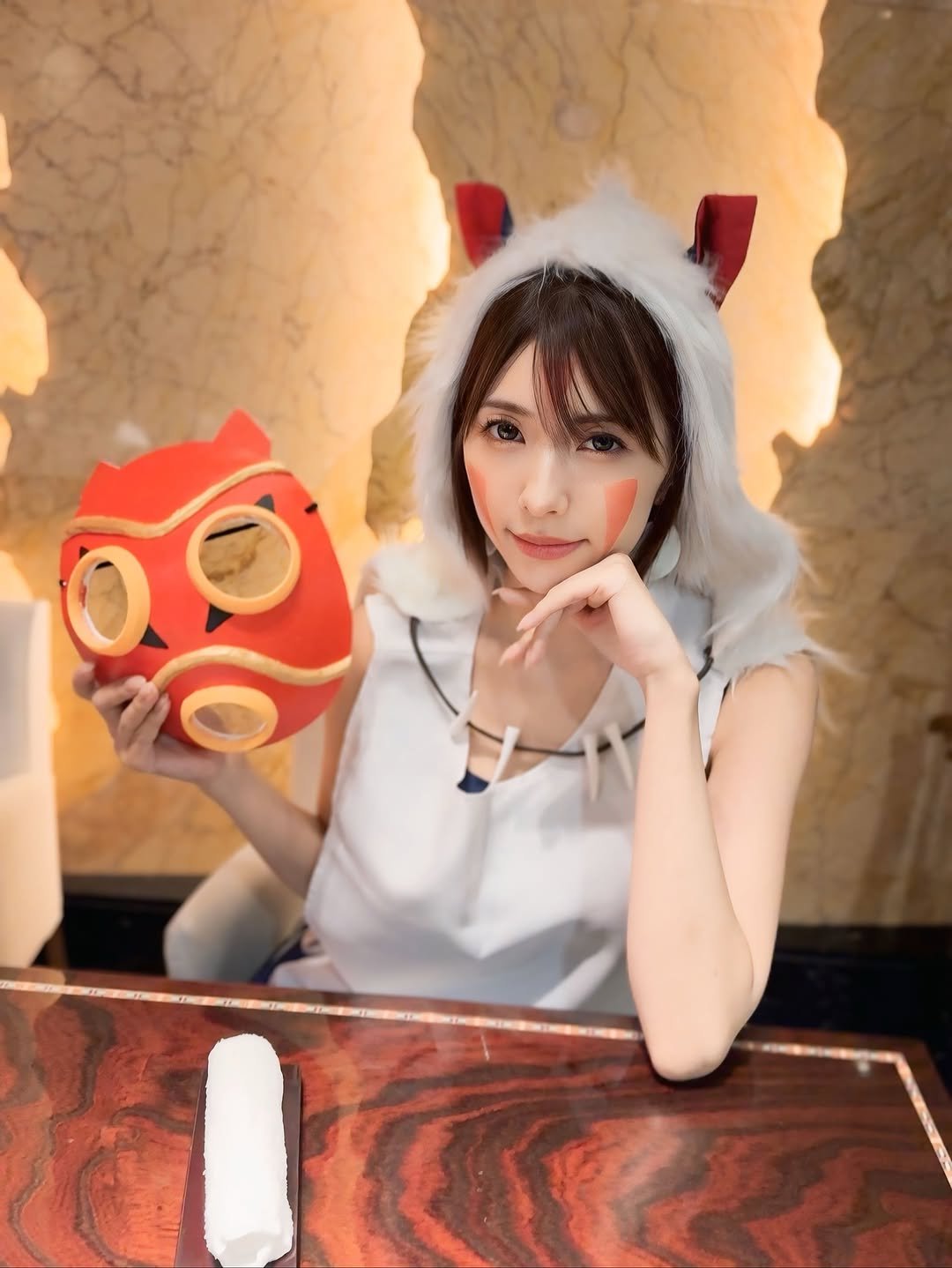 Photo by つばさ 舞❤️‍🔥 on October 30, 2025. May be an image of costume and text.