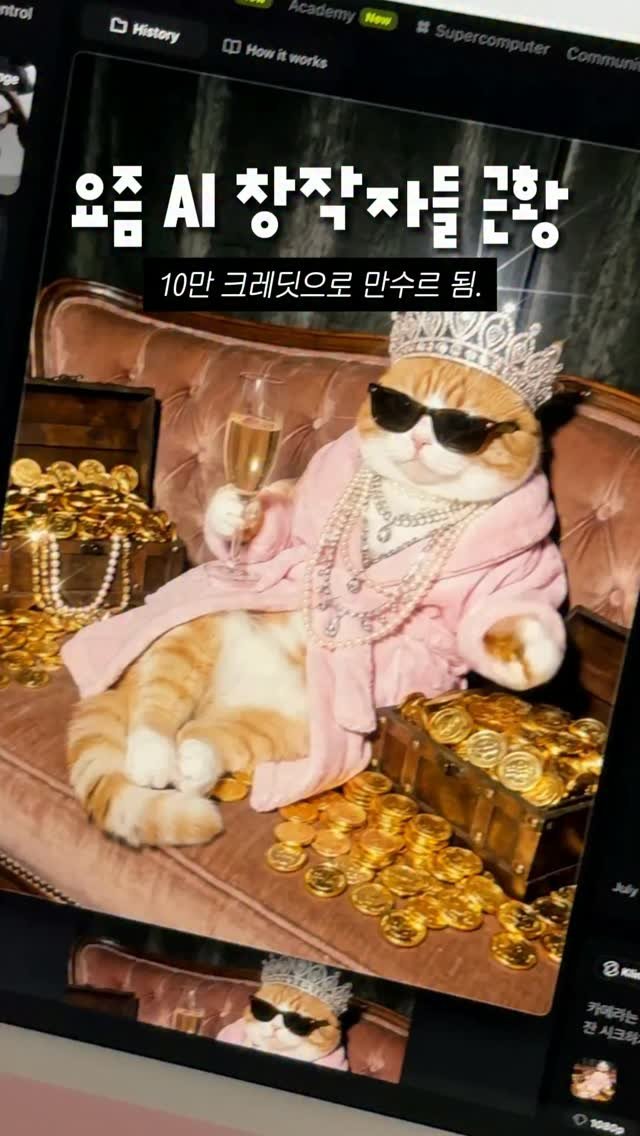 tuisy.design 게시물 이미지: AI 창작자들 주목,,👀‼️
@higgsfield.ai 제작지원

아이디어가 있는...