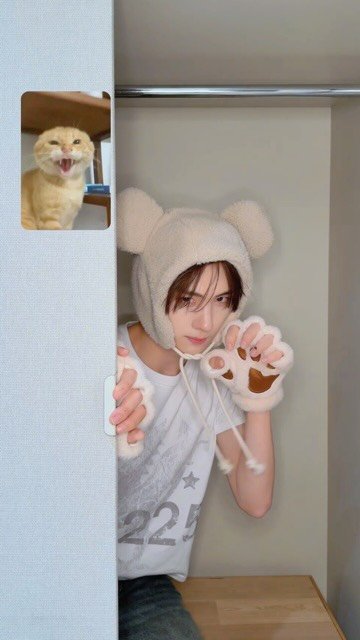 tws_pledis 게시물 이미지: 고양이 분노감지 가속모드🐾

#YOUNGJAE #영재
#TWS #투어스 #247WithUs