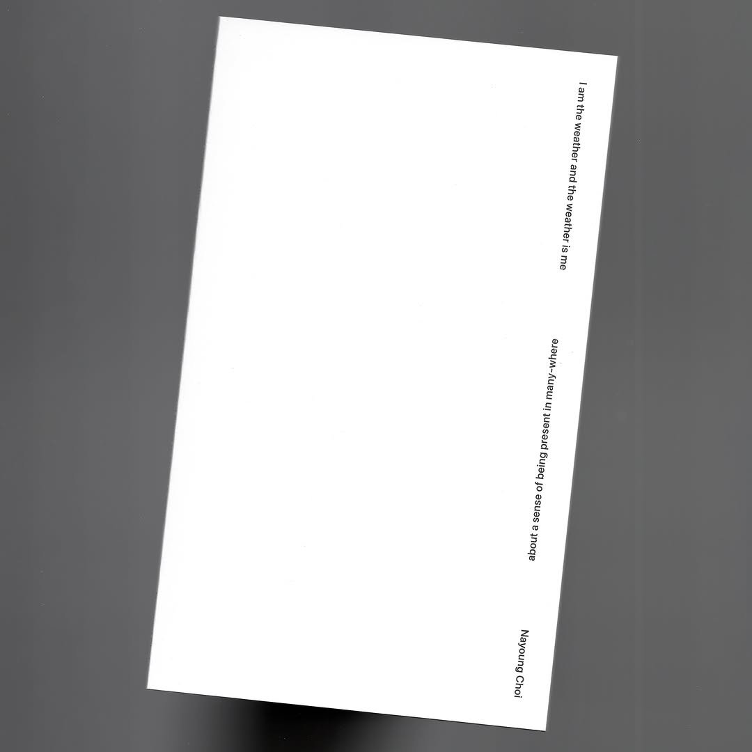 u_ellephant 게시물 이미지: 최나영 작가의 책 『I am the weather and the weather is...
