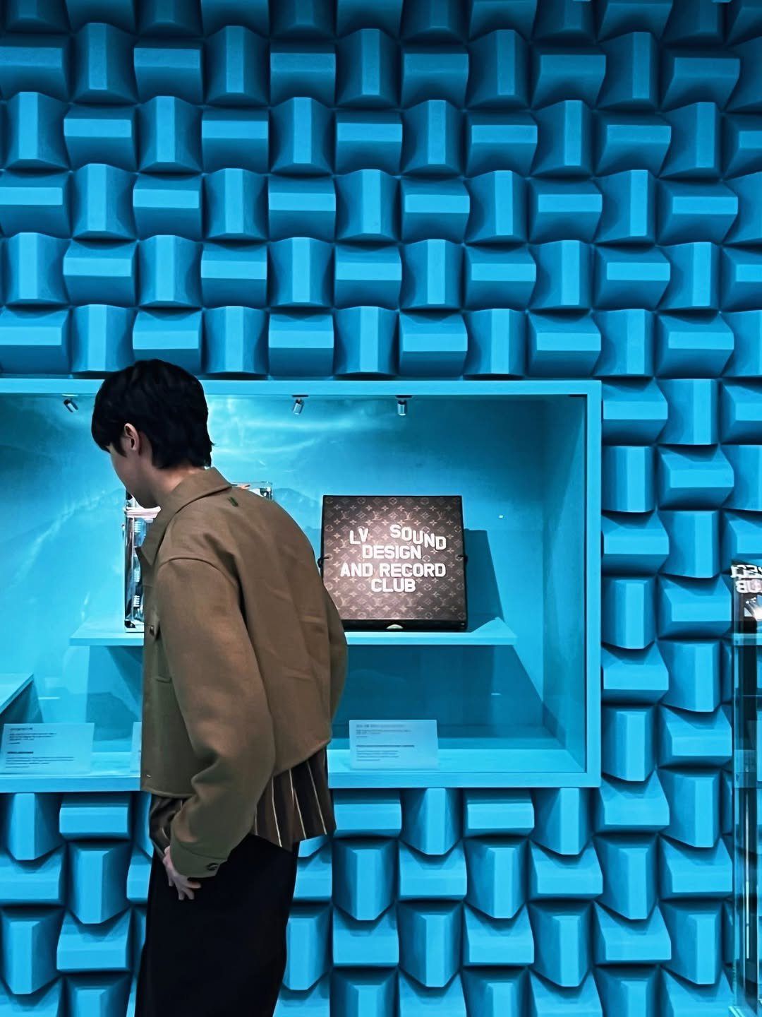 Photo shared by jhope on December 04, 2025 tagging @louisvuitton. May be an image of standing.