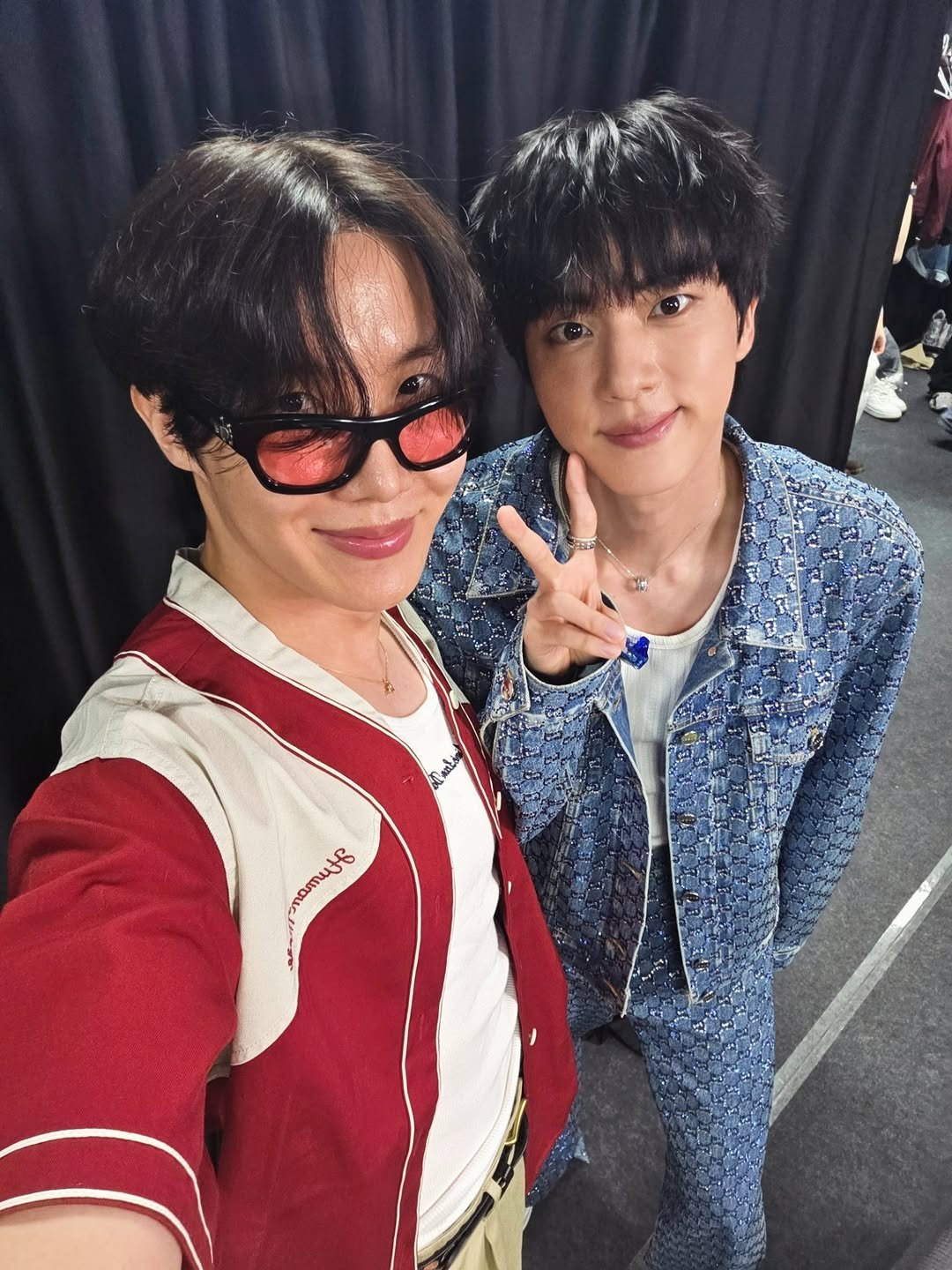 Photo by jhope on June 28, 2025. May be an image of one or more people and bangs.
