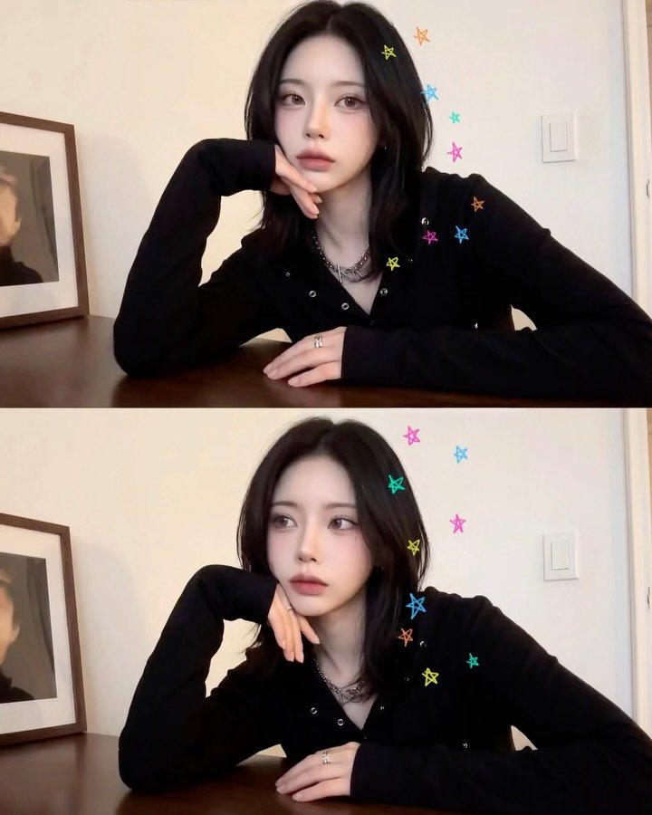 ub_dubi 게시물 이미지: 요즘 사진 꾸밀때 필수 ˆ𐃷ˆദ്ദി
유행하는 라이브 스티커로 사진 꾸미는 법...