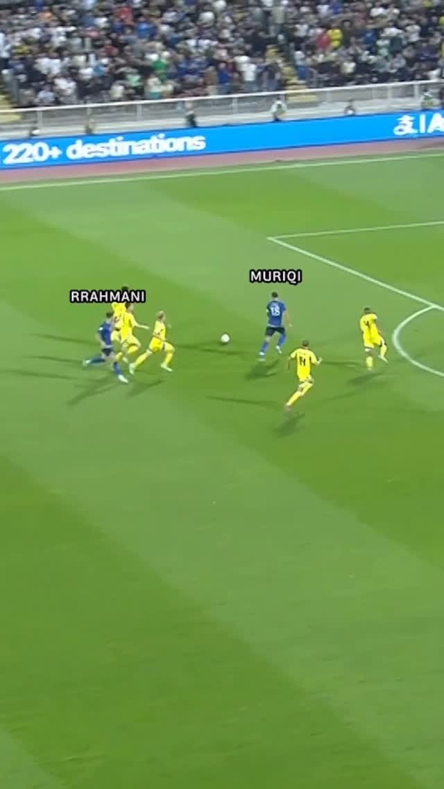 uefaeuro 게시물 이미지: The Rrahmani 🔗 Muriqi link-up 🇽🇰