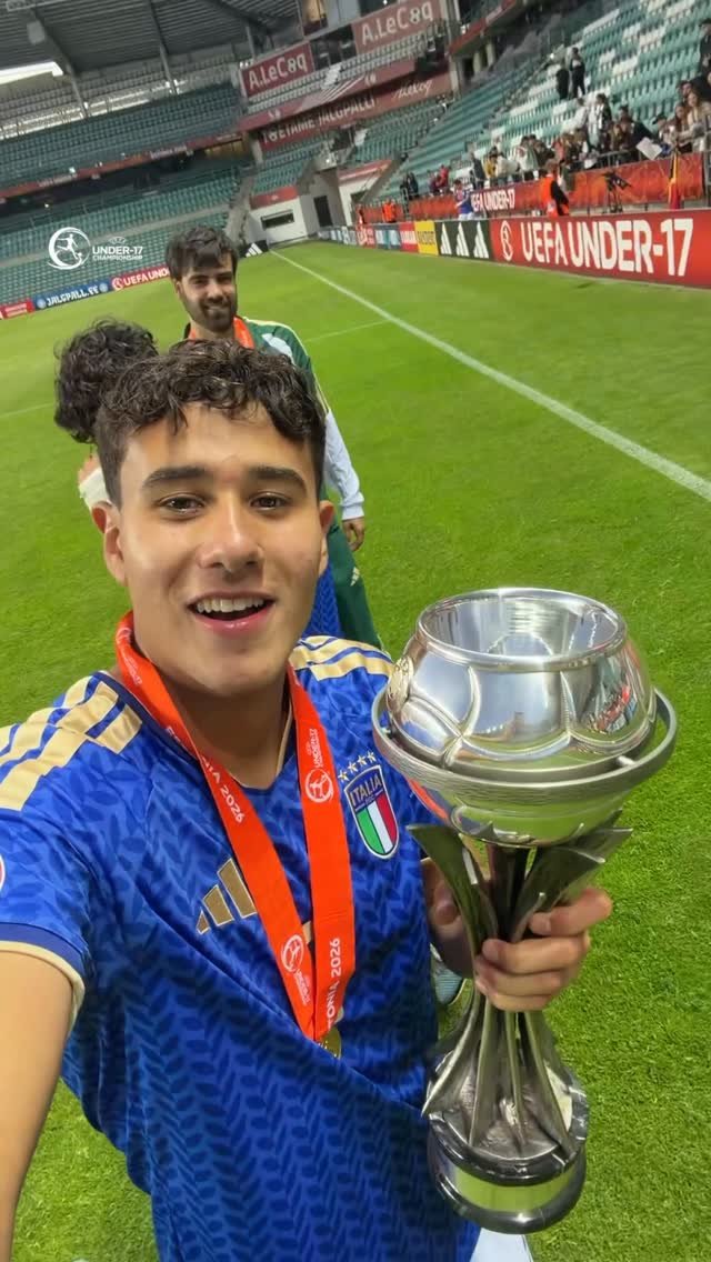 uefaeuro 게시물 이미지: “The trophy is ours” 🗣️🏆

#U17EURO