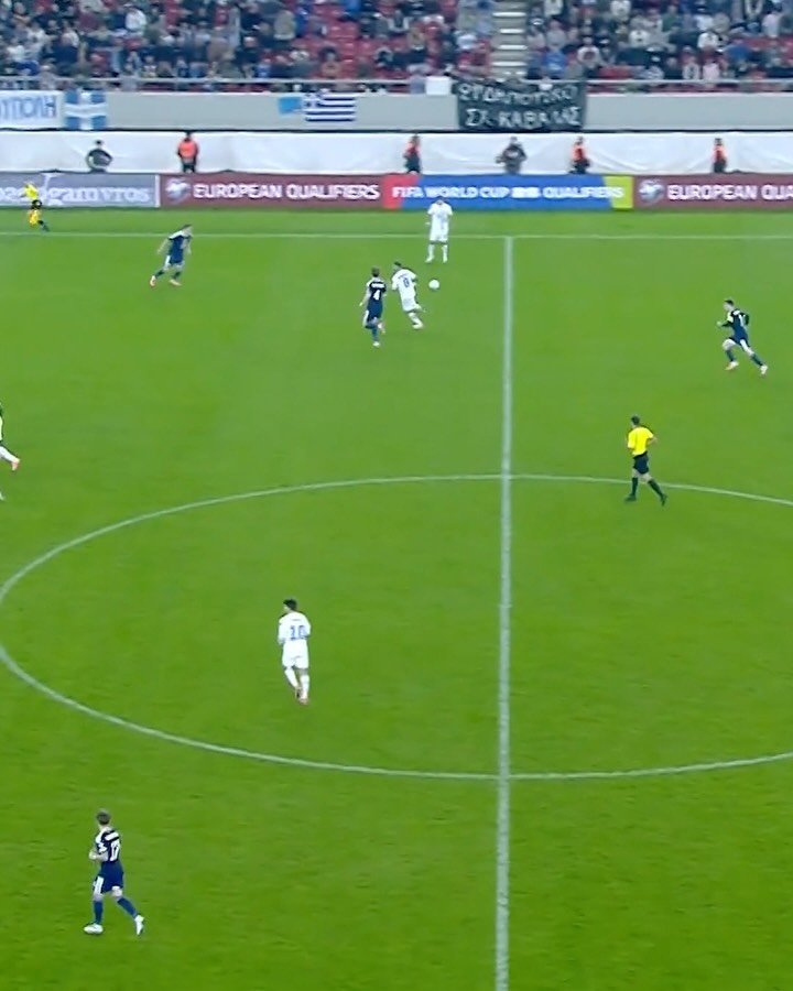 uefaeuro 게시물 이미지: Christos Tzolis scoring from distance 😮‍💨